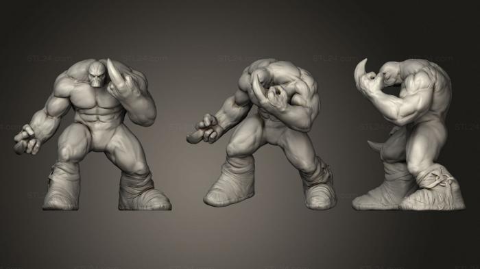 Figurines heroes, monsters and demons (Maxx, STKM_2983) 3D models for cnc